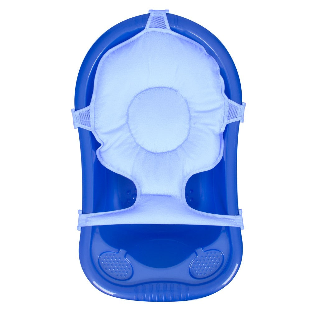 Sevi bebe - Red de baño para bebés con soporte | Celeste