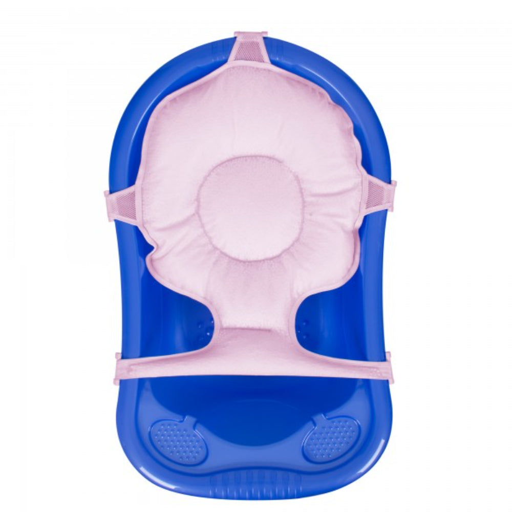 Sevi bebe - Red de baño para bebés con soporte | Rosa