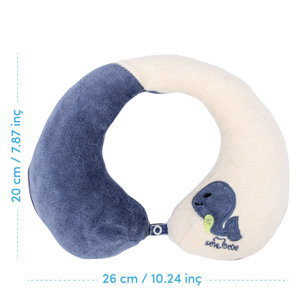Sevi bebe - Almohada para el cuello del bebé | Azul
