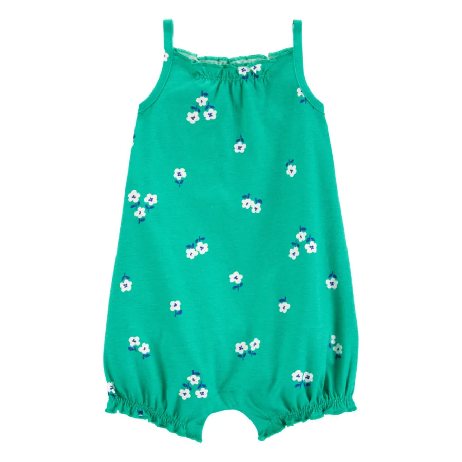 Carter´s - Enterizo de flores | turquesa