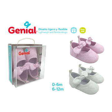 Genial - Zapatos para niñas con chonguita