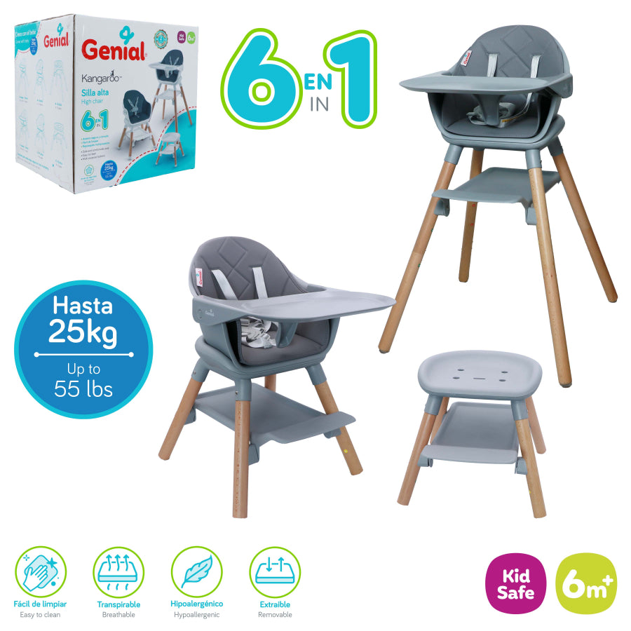 Genial - Silla de comer para bebé