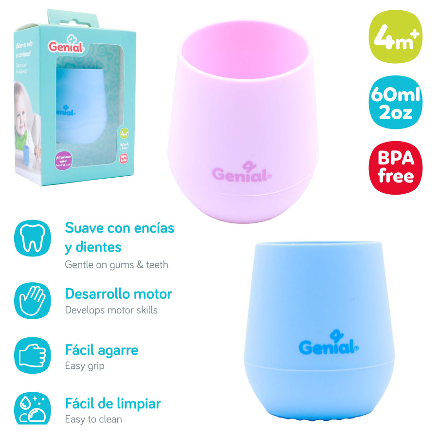 Genial - Vaso de entrenamiento | silicona