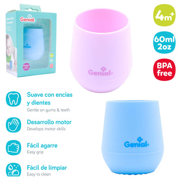 Genial - Vaso de entrenamiento | silicona