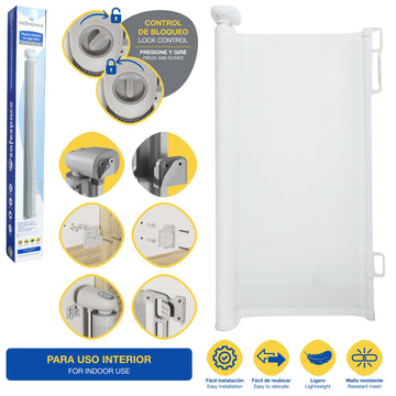 Genial - Puerta retractil de seguridad