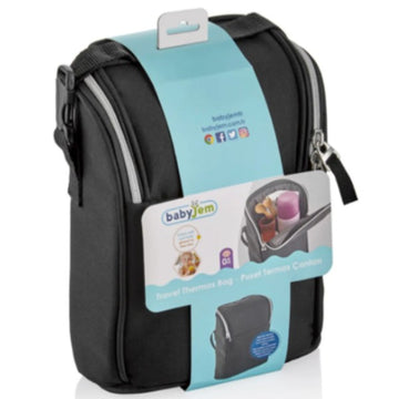 BabyJem - Bolso Térmico Para biberones | Negro