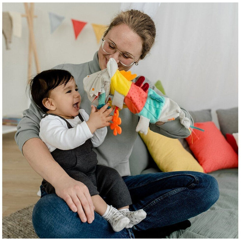 Baby Fehn - Marioneta de mano cocodrilo