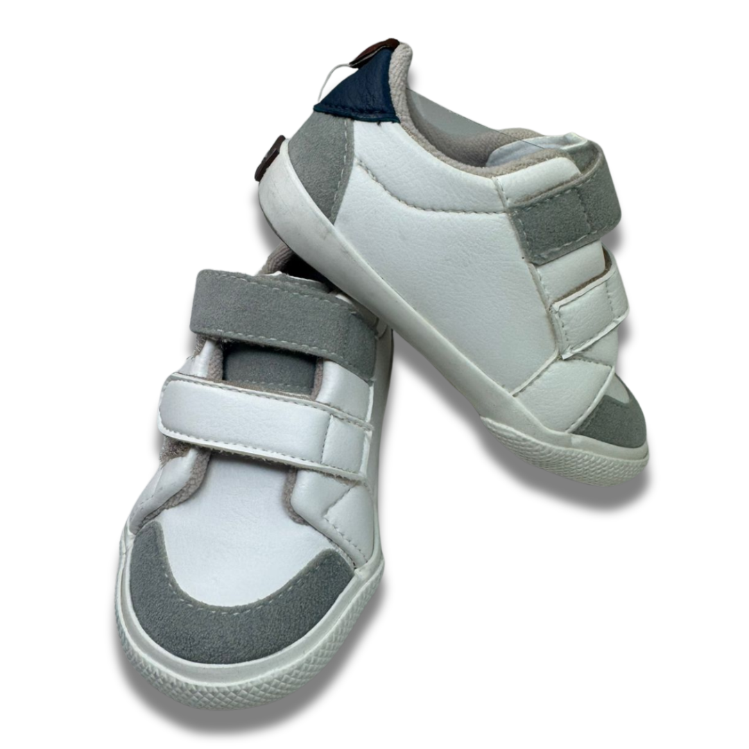 B4baby - Zapato para niño | gris y blanco