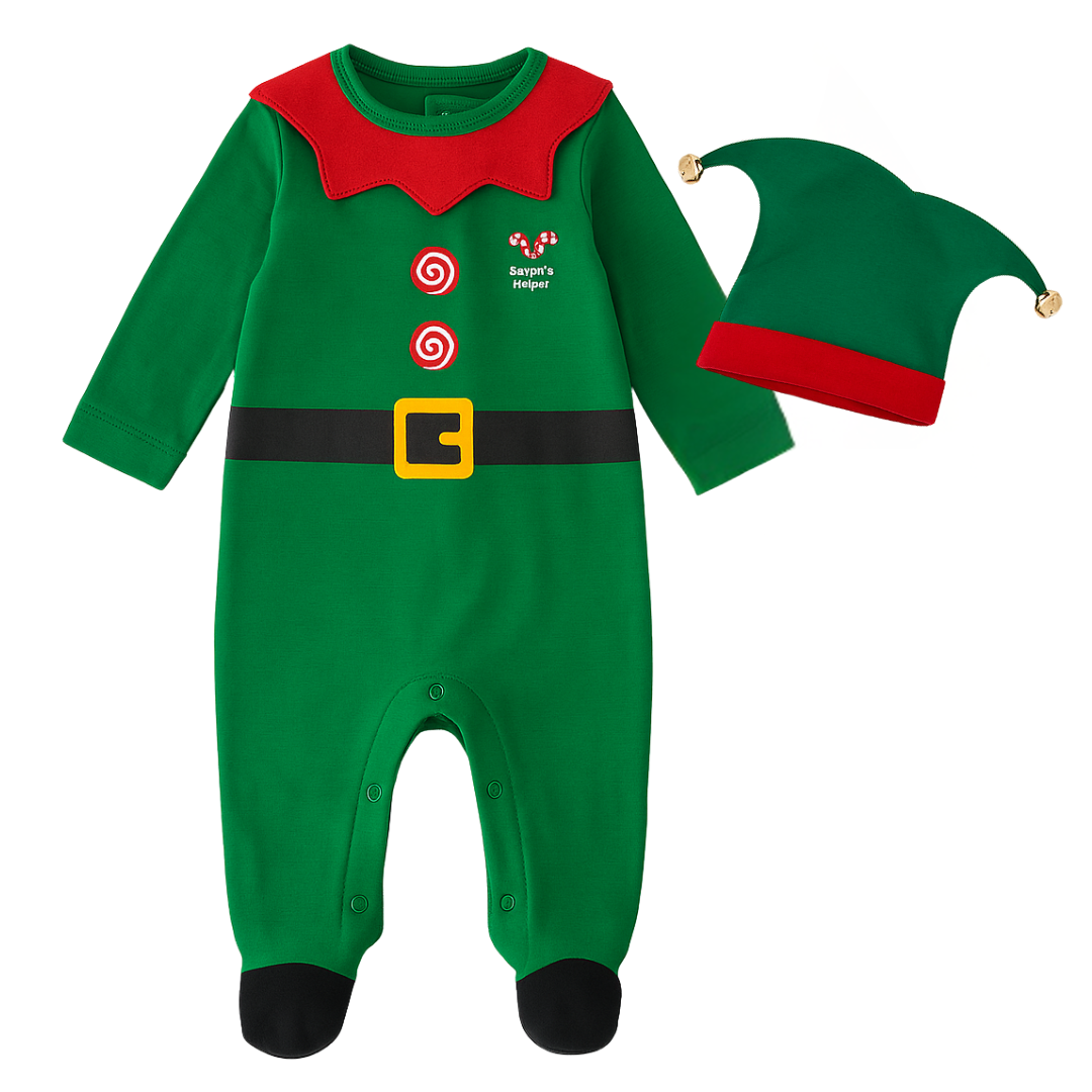 B4baby . Conjunto navideño con gorro | niño