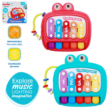 Genial - Piano mecanico + xilofono