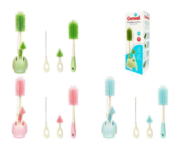 Genial - Set de Cepillos para limpiar Biberones
