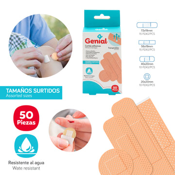 Genial - Curitas adhesivas