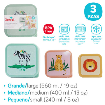 Genial - Recipientes para alimento