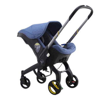 Born - Coche con Asiento de Auto sin Base/Azul