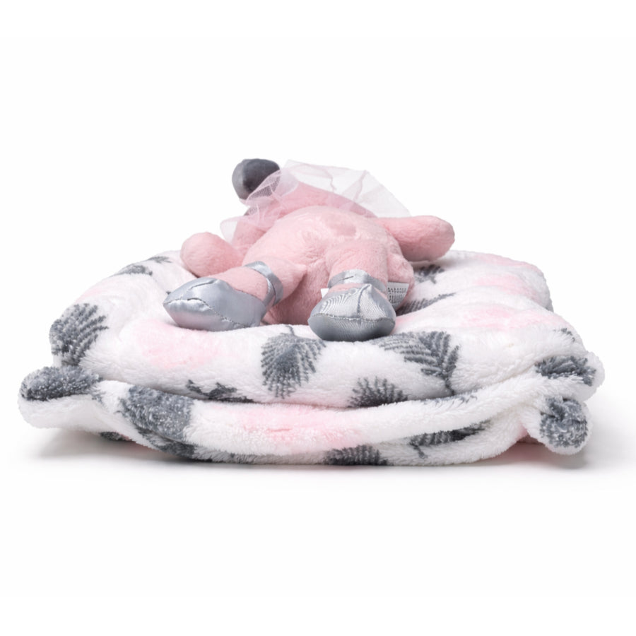 Cobija con oso de peluche | Flamingo