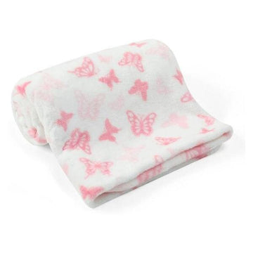 Cobija de mariposas | rosa