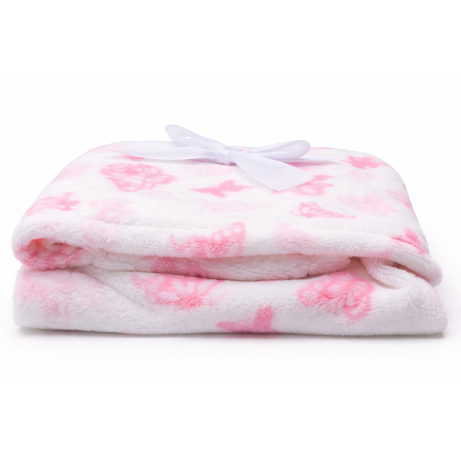 Cobija de mariposas | rosa