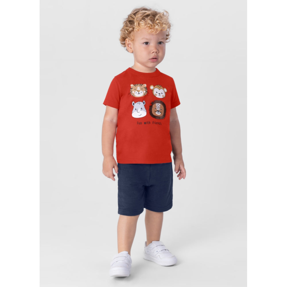 Brandili - Conjunto estampado animales | +12M