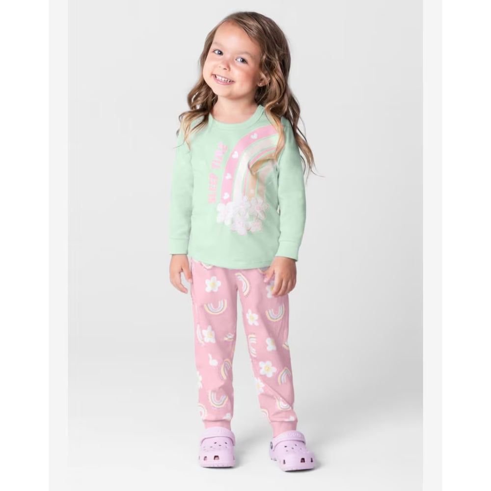 Brandili - Pijama para niña brilla en la obscuridad | +36M
