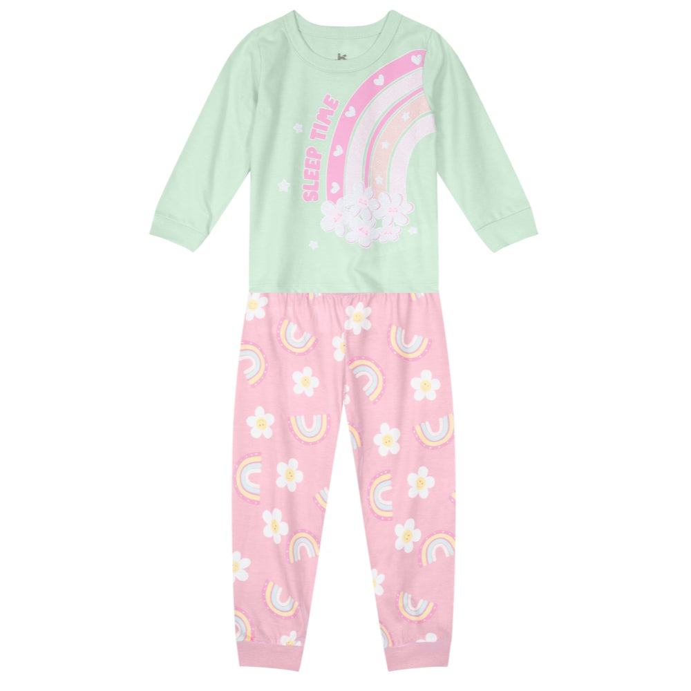 Brandili - Pijama para niña brilla en la obscuridad | +36M