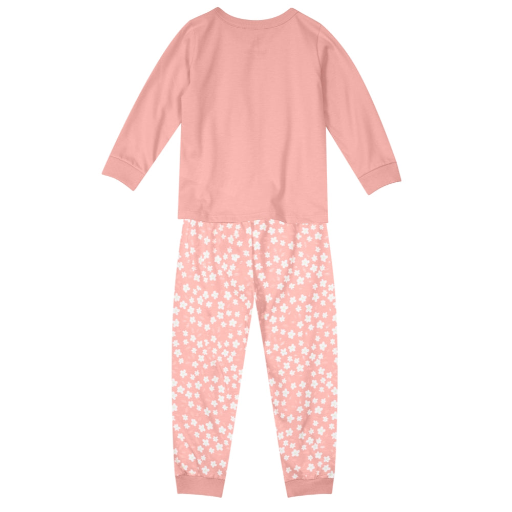 Brandili - Pijama color salmón brilla en la obscuridad | +12M