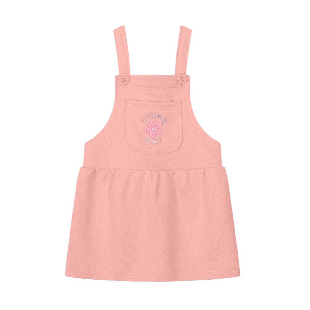 Brandili - Overol con body rosa | +6M