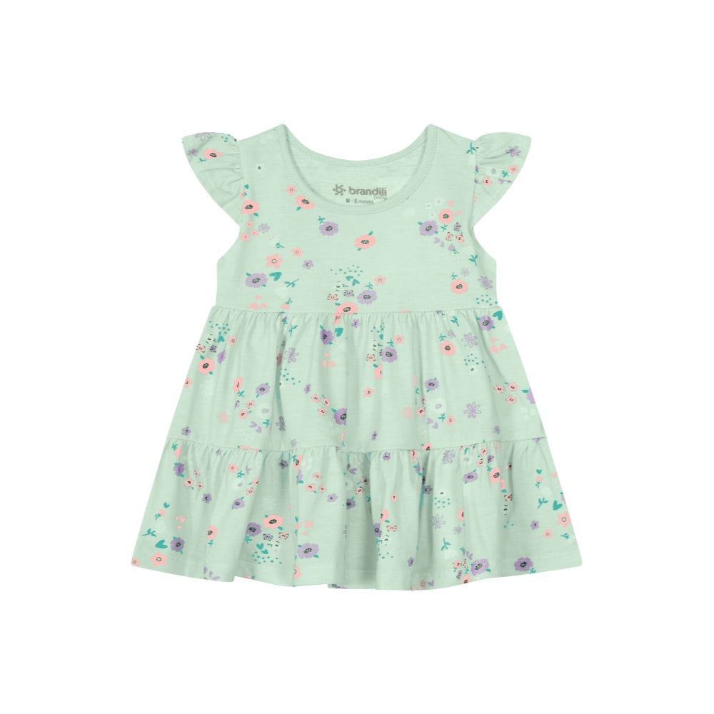 Brandili - Vestido color menta | +3M