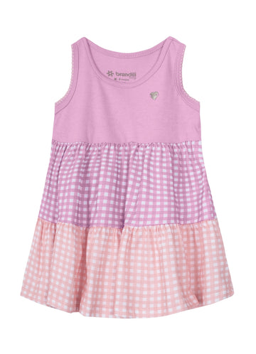 Brandili - Vestido/camisa son mangas morado | +6M