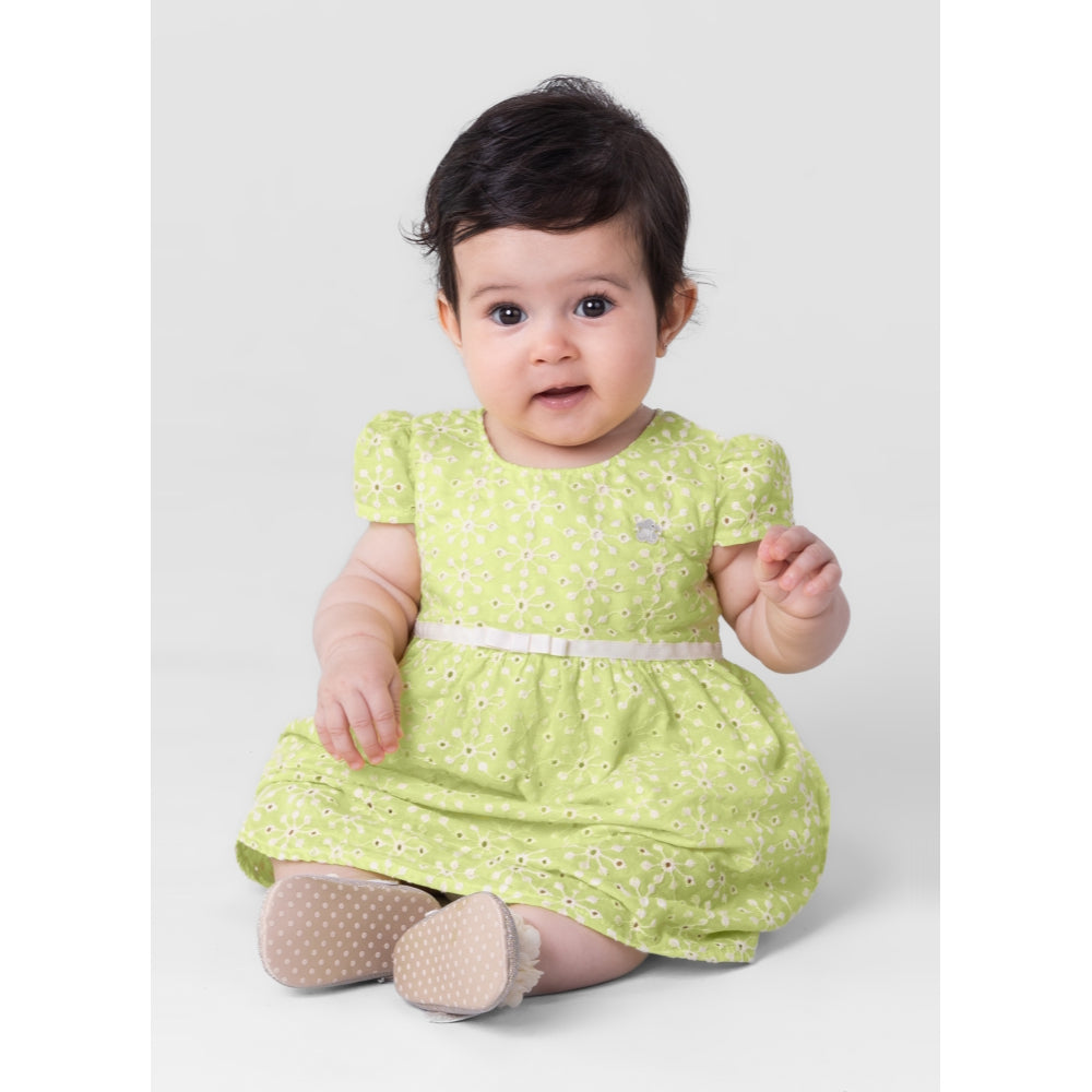 Brandili - Vestido verde claro | +12M