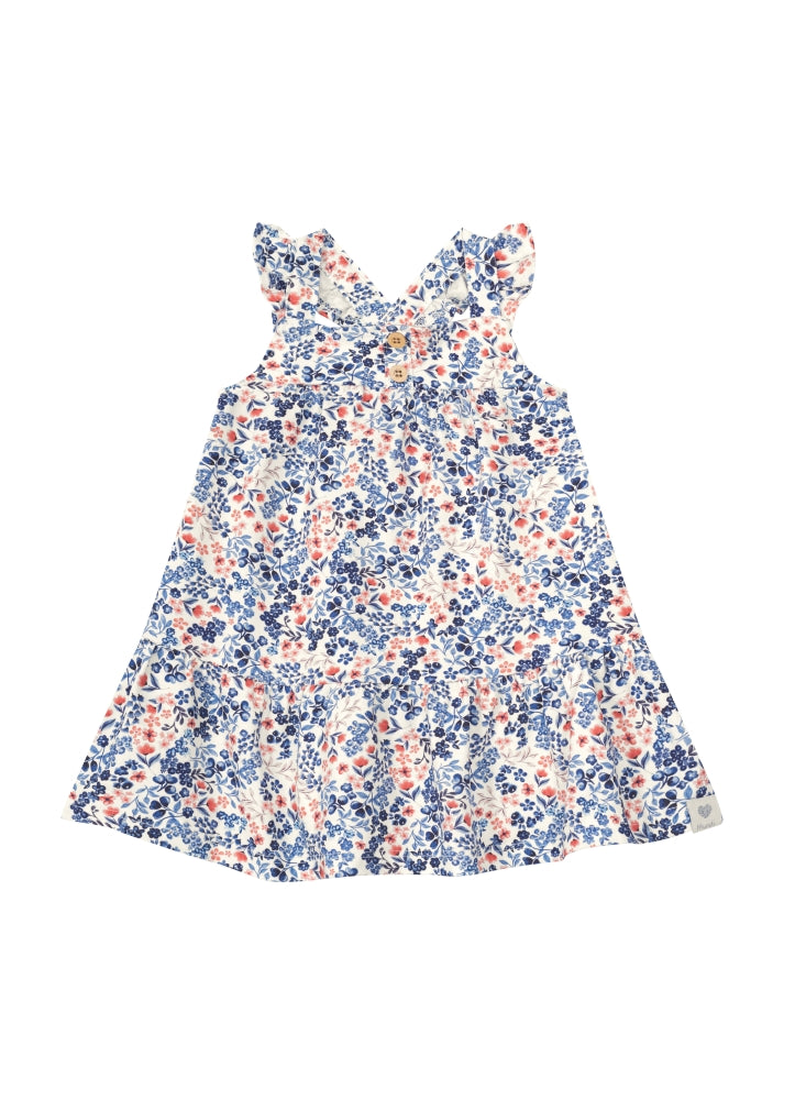 Brandili - Vestido flores pequeñasa | +9M