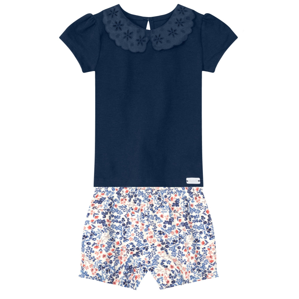 Brandili - Conjunto infantil para niñas de Cotton | +9M