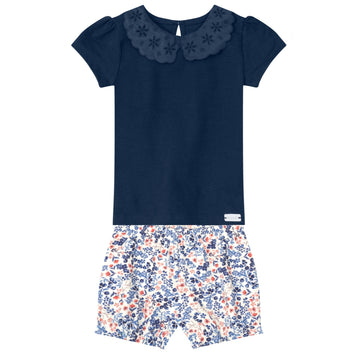Brandili - Conjunto infantil para niñas de Cotton | +9M