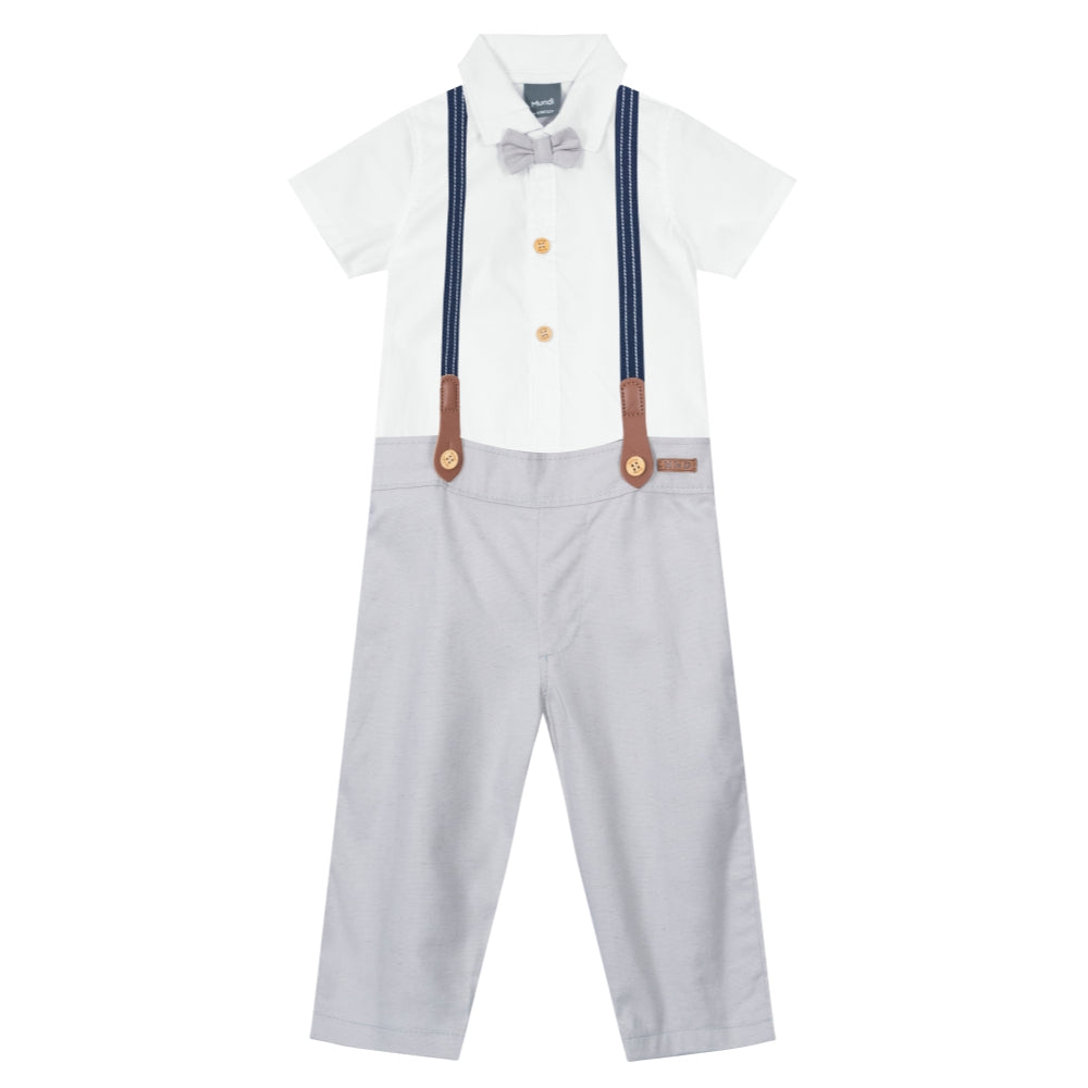 Brandili - Conjunto infantil con tirantes para niño | +3M
