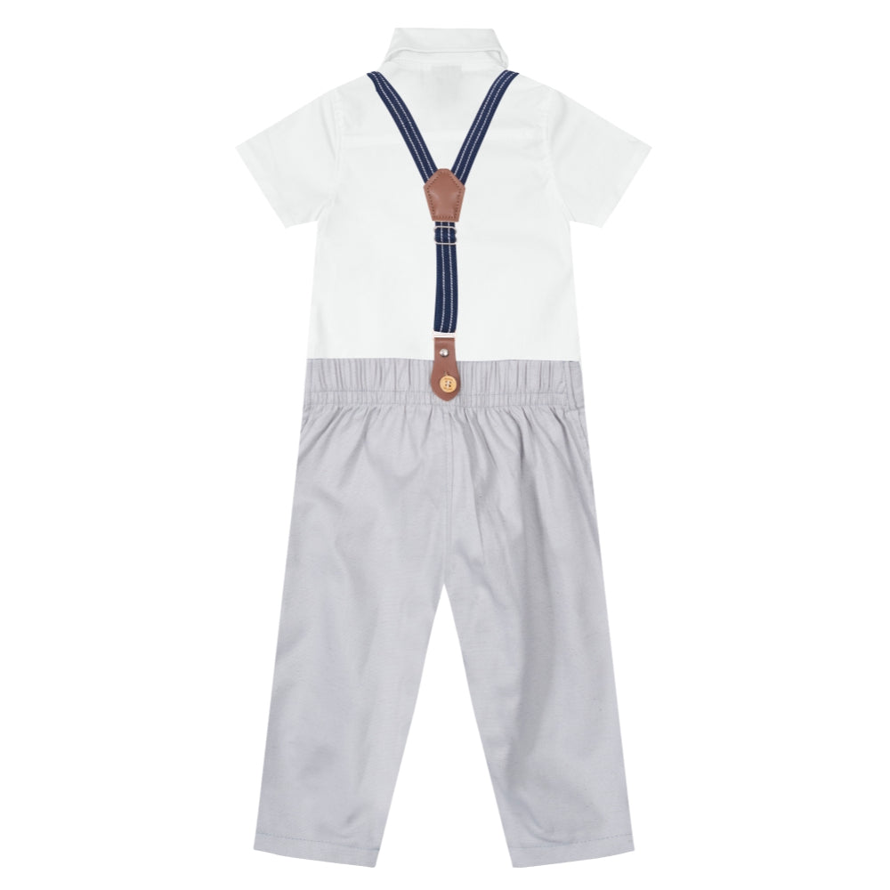 Brandili - Conjunto infantil con tirantes para niño | +9M