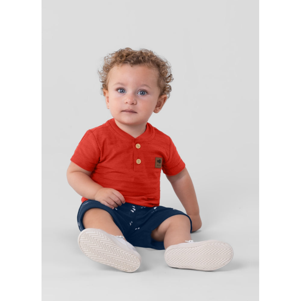 Brandili - Conjunto para niño rojo | +36M