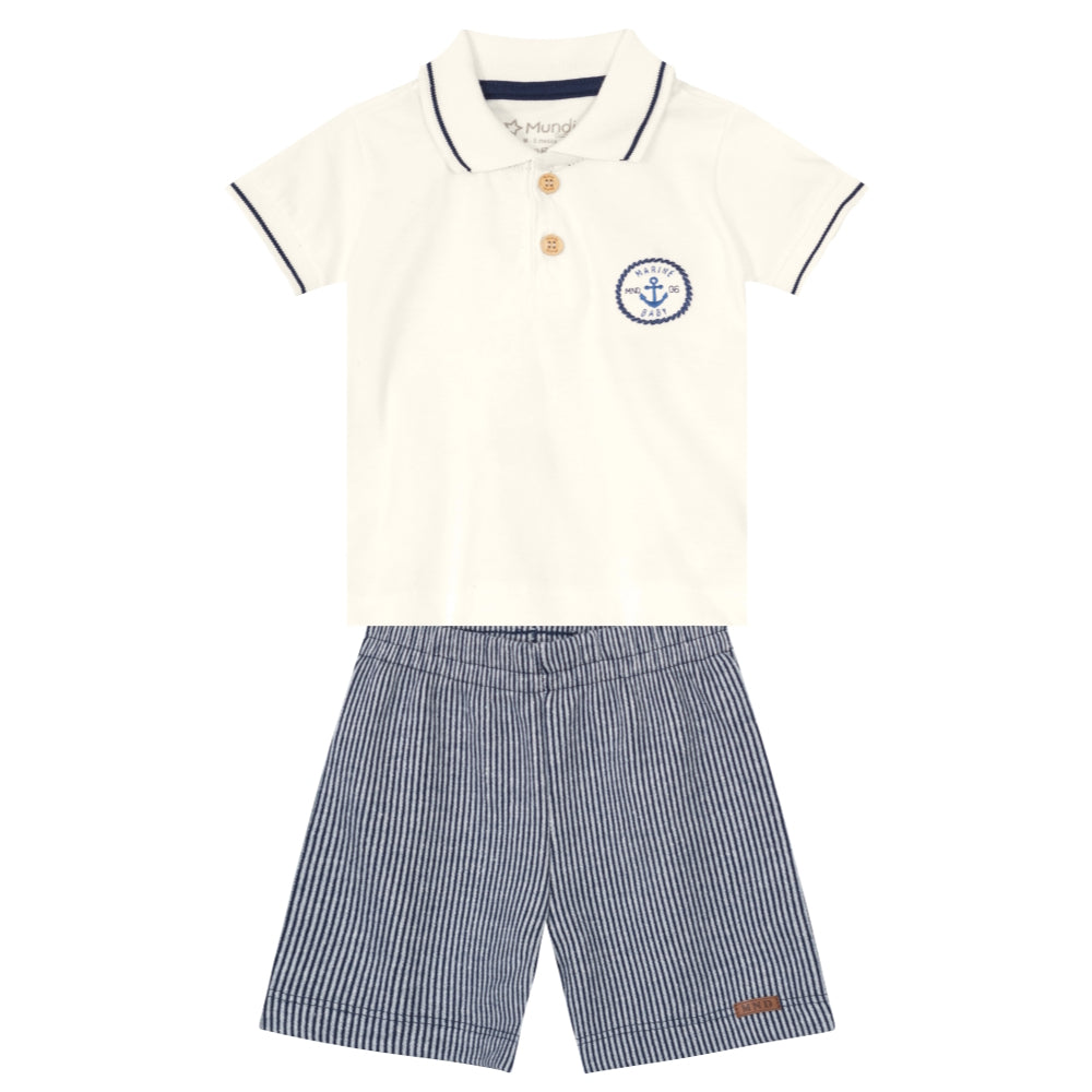 Brandili - Conjunto para niño Azul | +36M