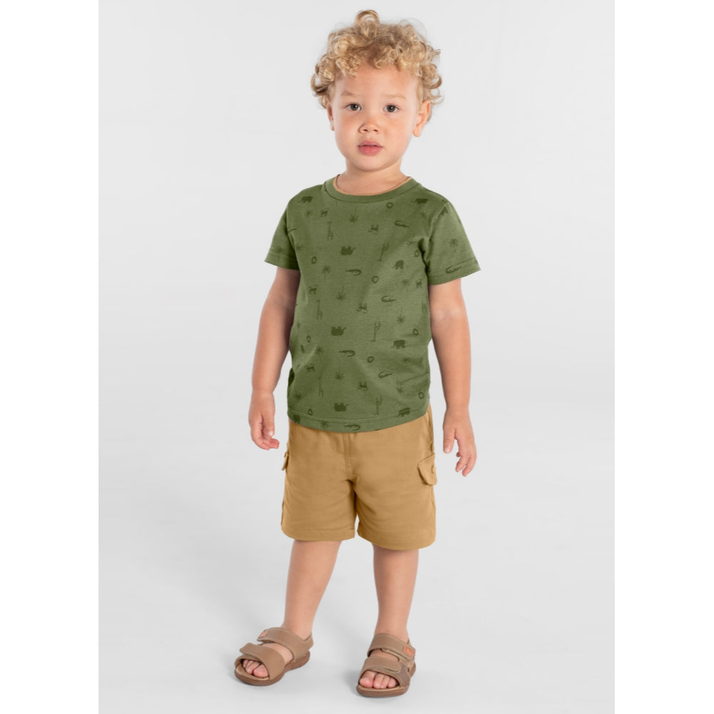 Brandili - Conjunto infantil camisa/selva  | +36M
