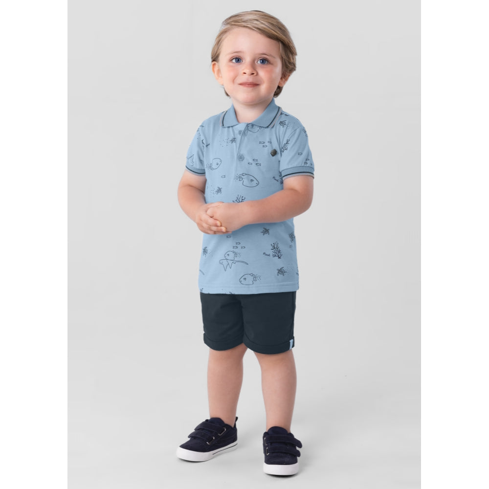 Brandili - Conjunto de playa polo para niño  | +36m