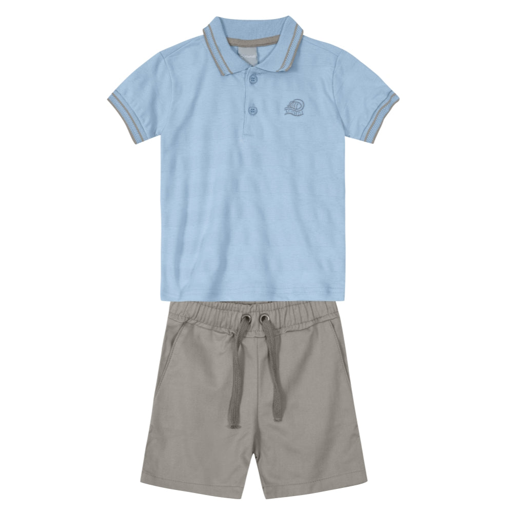 Brandili - Conjunto para niño camisa polo | +24M