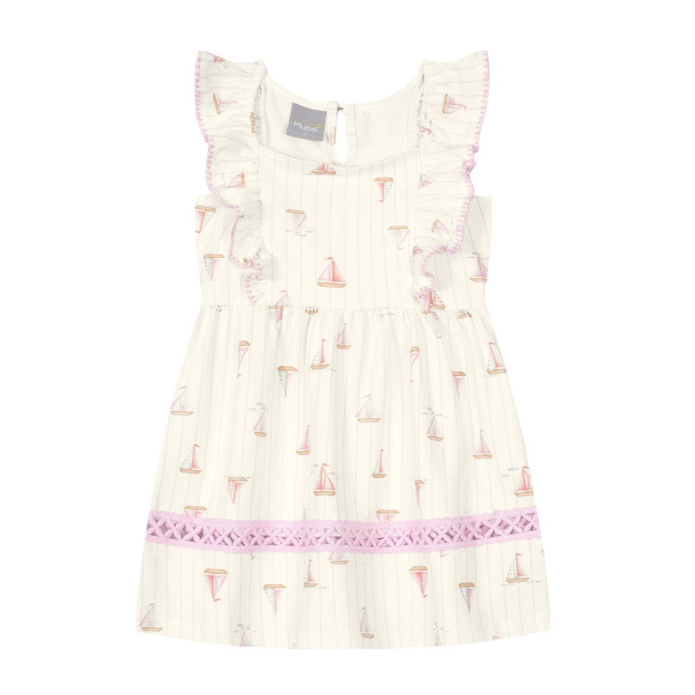 Brandili - Vestido estampado infantil para niñas | +24M