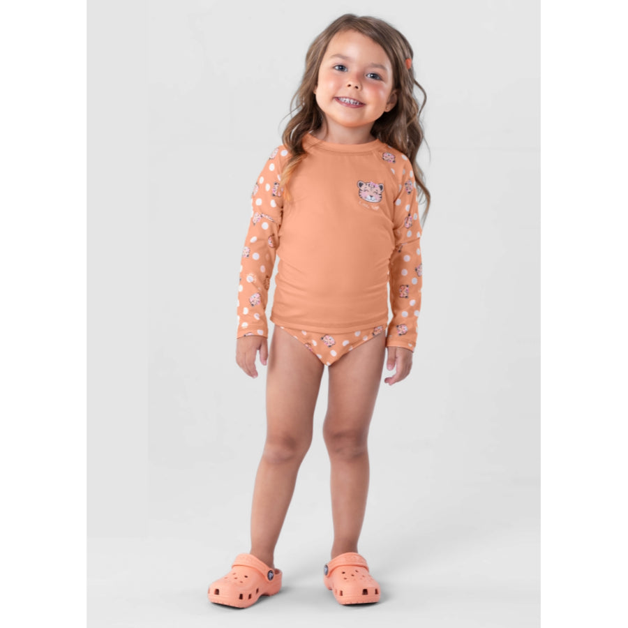 Brandili- Conjunto bañador manga larga | +1 año