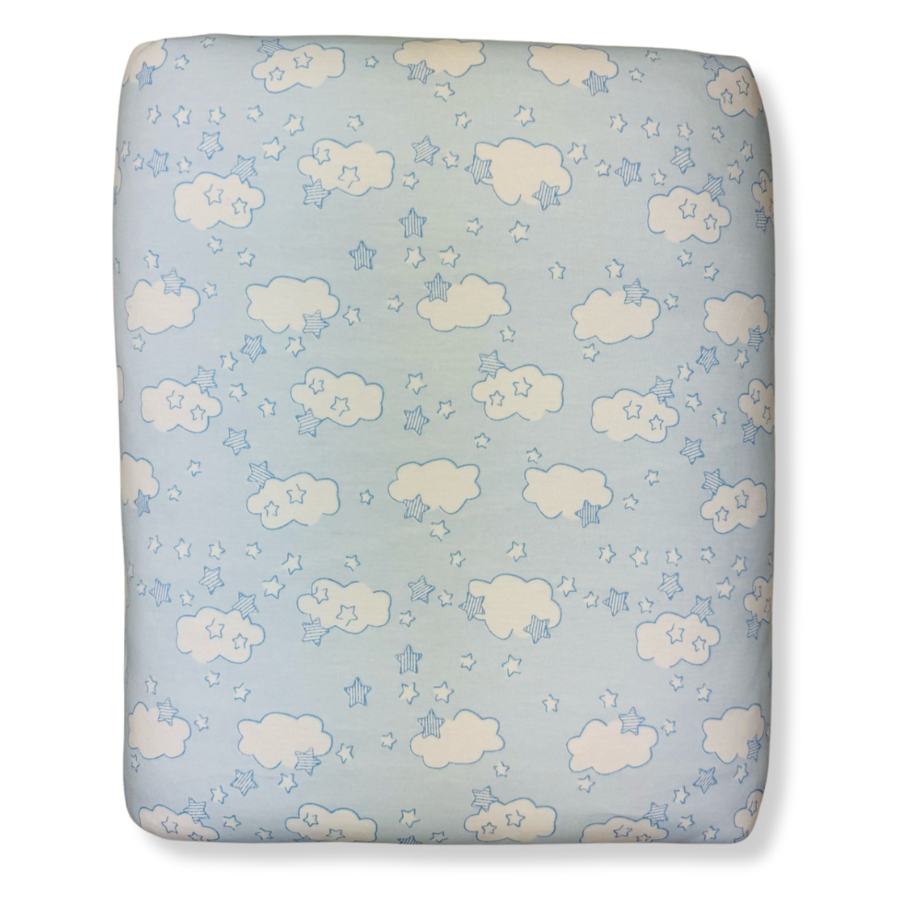 B4baby - Edredón para cuna | Celeste