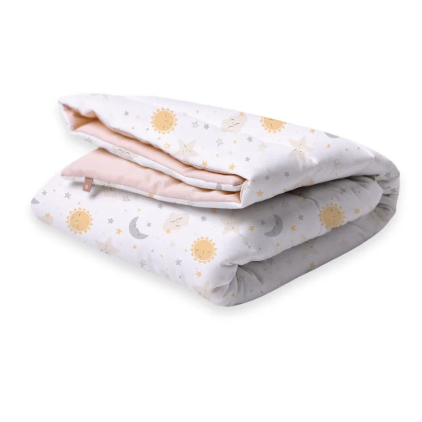 B4baby - Edredón para cuna noche | blanco