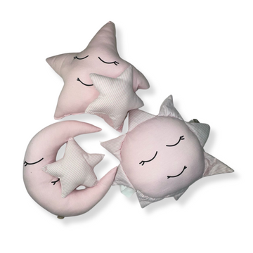 B4baby - Set de 3 cojines | Rosa