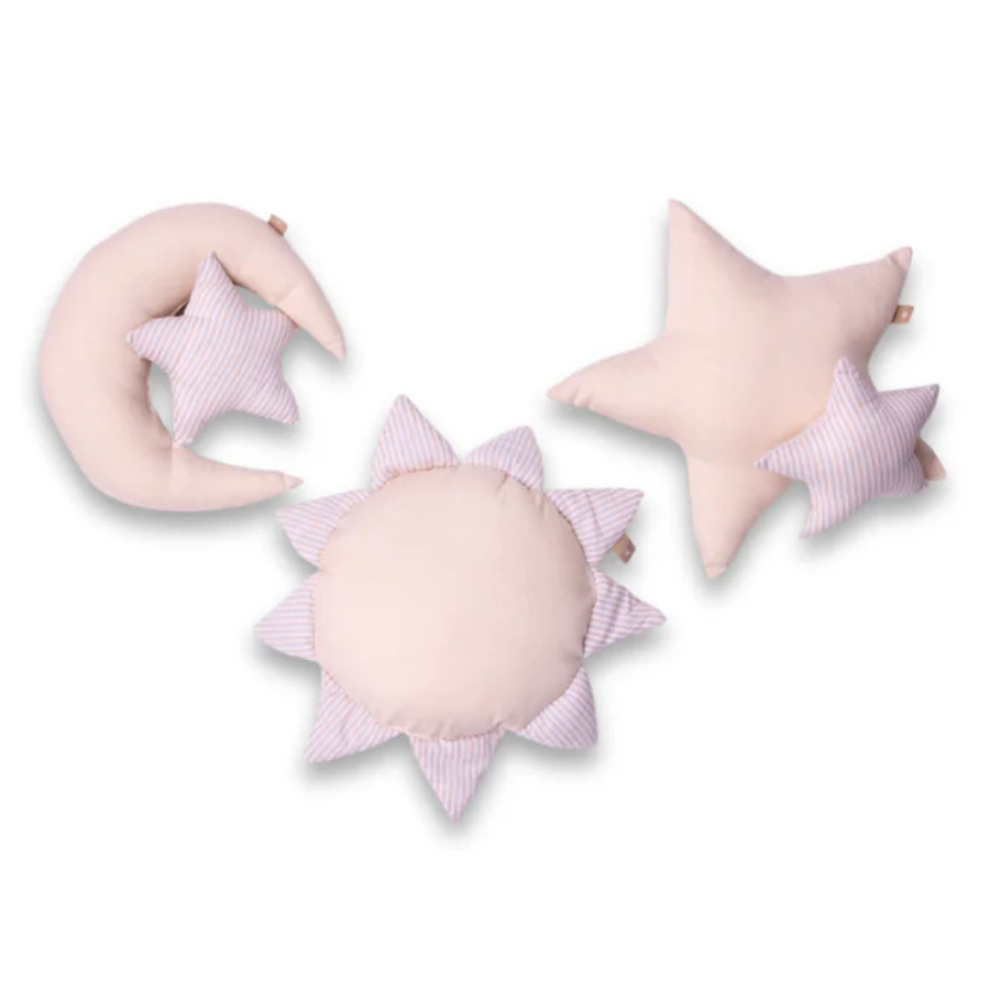 B4baby - Set de 3 cojines | Rosa