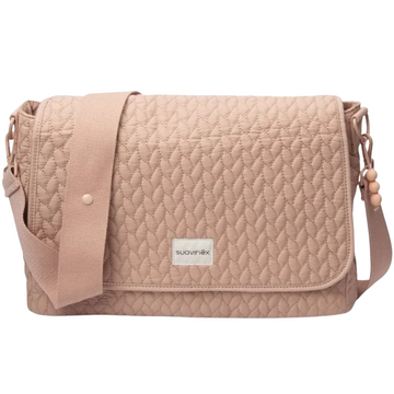 Suavinex - Bolso Maternidad Bandolera | Rosado Suavinex