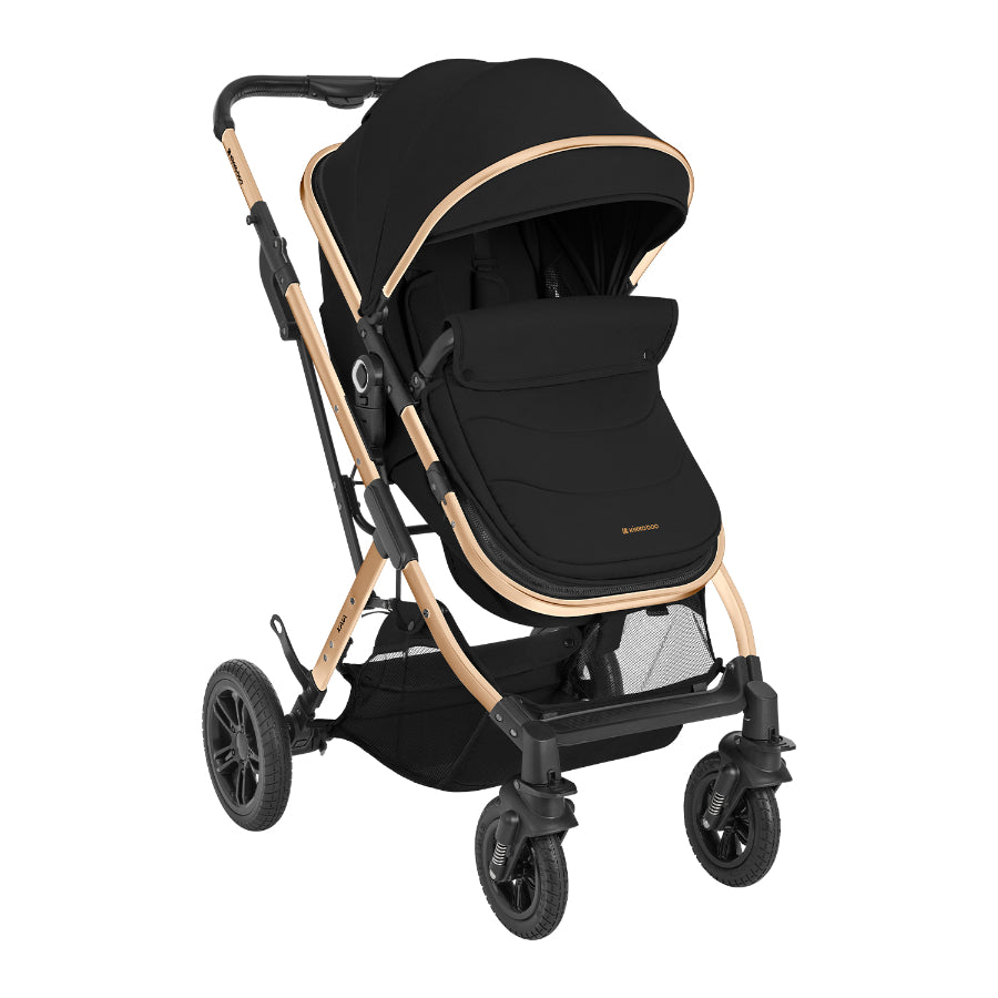 Kikkaboo - Coche Kaia 3 En 1 Negro / Pañalera