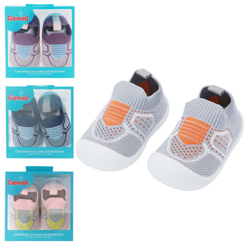 Genial - Calcetines con suela antideslizante