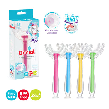 Genial - Cepillo de dientes y encillas 360°