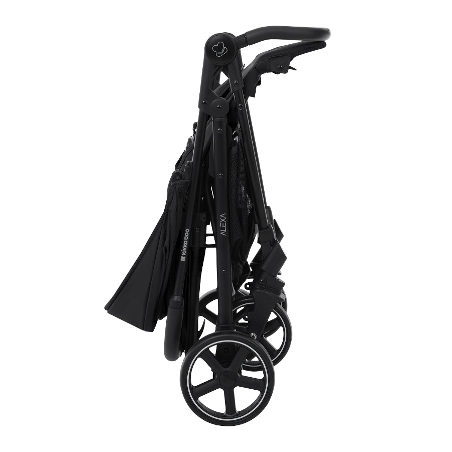 Kikkaboo - Coche Alexa Negro